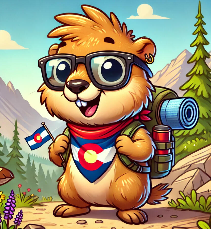 Pike The Prairie Dog- Colorado